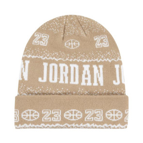 Air Jordan Holiday Beanie Kids Hat ''Beige''