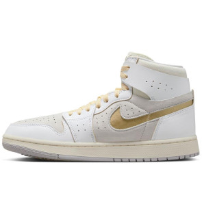 Air Jordan 1 Zoom CMFT 2 ''White/Grey/Gold''