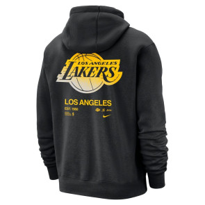 Nike NBA LA Lakers Club Courtside Hoodie ''Black''