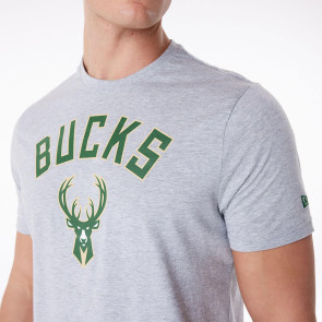 New Era NBA Milwaukee Bucks T-Shirt ''Regular Grey''