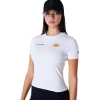 New Era NBA Los Angeles Lakers Wordmark Slim Women's T-Shirt "White"