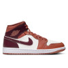 Air Jordan 1 Mid Women's Shoes ''Night Maroon''