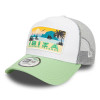 New Era Summer Ibiza Trucker Cap "White"