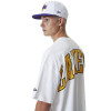 New Era NBA Los Angeles Lakers Infill Logo T-Shirt ''White''