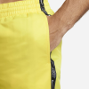 Nike Logo Tape 5" Volley Swimming Shorts "Lemon"