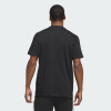 adidas Worldwide Hoops Logo Graphic T-Shirt "Black"